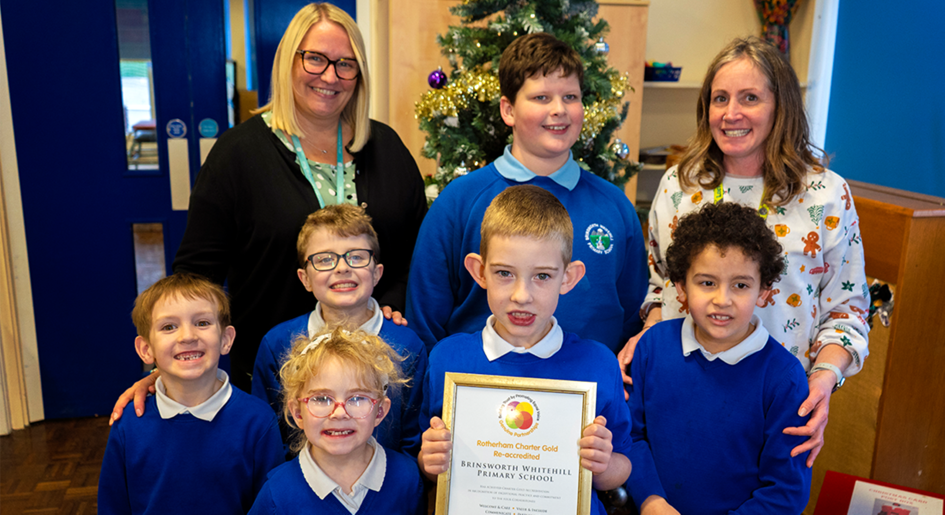 Brinsworth Whitehill Accredited Charter Gold Status