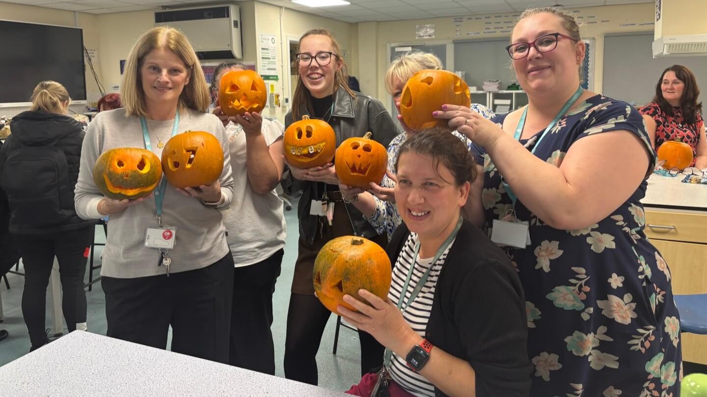 WPT Staff Pumpkin Wellbeing Event