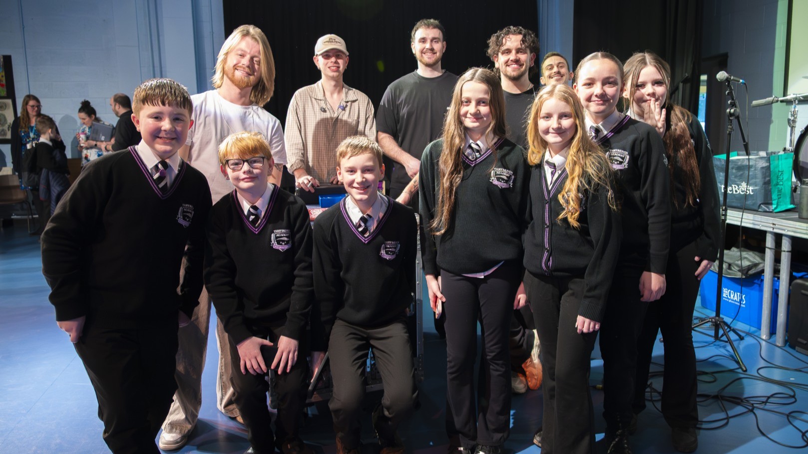 The Mercians Perform at WPT Schools